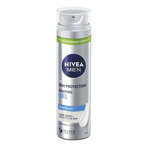 NIVEA MEN SILVER PROTECT SHAV GEL 200ML