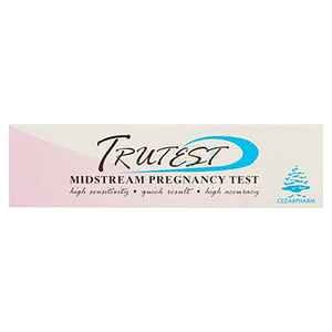 TRUTEST MIDSTREAM PREGNANCY TEST 1