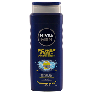 NIVEA MEN POWER REFRESH 500ML SHWER GEL