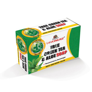 UVUKAHLALE SOAP GREEN TEA & ALOE 150G