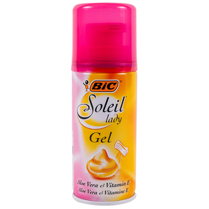 BIC SOLEIL SHAVING GEL PINK 75ML