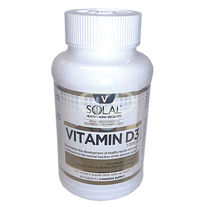 SOLAL VITAMIN D3 1000IU 60