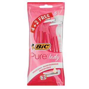 BIC PURE 3 LADY  4+ 2 FREE