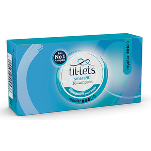 LIL-LETS REGULAR 16 TAMPONS