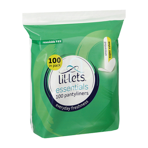 LIL-LETS ECONOMY LINERS UNSCENTED 100