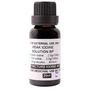 IODINE WEAK TINCT 20ML