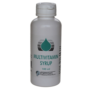 MULTIVITAMIN SYRUP 100ML PORTFOLIO
