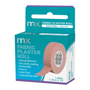 PLASTER FABRIC ROLL MX 12.5MMX1M 1