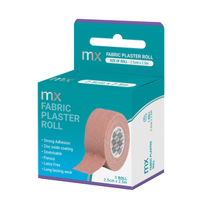 PLASTER FABRIC ROLL MX 25MMX2.5M 1