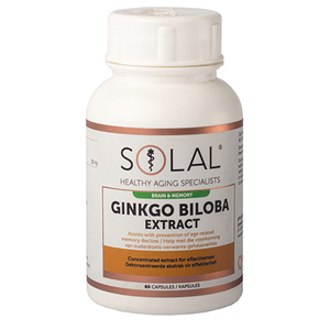 SOLAL GINKGO BILOBA EXTRACT 60
