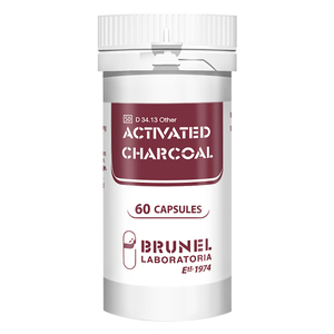 ACTIVATED CHARCOAL 200MG CAP 60 BRUNEL