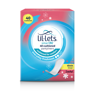 LIL-LETS LINER EVERYDAY PROT SCENTED 40
