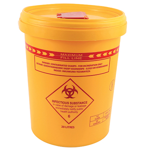 SHARP CONTAINERS PLASTIC 20000ML