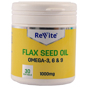 REVITE FLAX SEED 1G 30 SOFTGEL CAPS