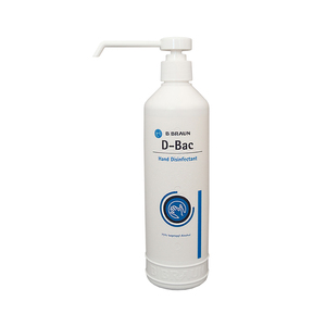 D-BAC ALC RUB 500ML WITH PUMP BBRAUN 1