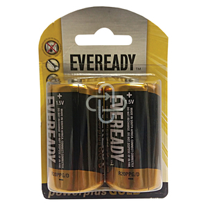 EVEREADY POWER PLS GOLD R20PPG BP2 2 X D