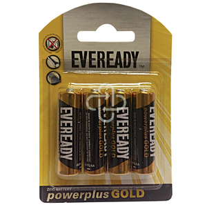 EVEREADY POWR PLS GOLD R6PPG BP4  4 X AA