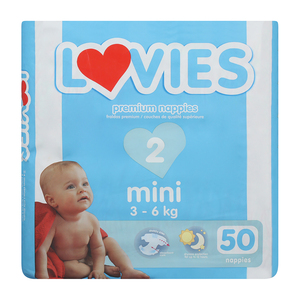 DIAPERS MINI LOVIES VP 50