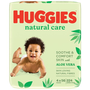 HUGGIES WIPES NATURAL CARE 56