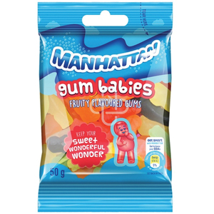 MANHATTAN MINI GUM BABIES 50G