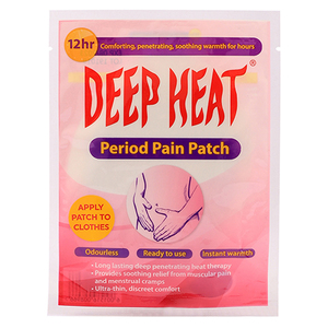 DEEP HEAT PERIOD PAIN PATCH  1