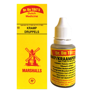 KRAAM/KRAMP DRUPPELS MARSHALLS 20ML