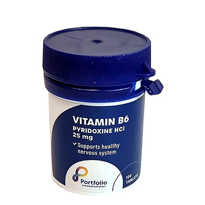 PYRIDOXINE 25MG TABS 100 PORTFOLIO