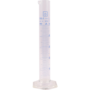MEASURING CYLINDER GLASS 50ML