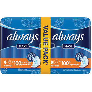 ALWAYS MAXI NORMAL DUO 20