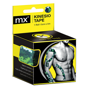 KINESIO TAPE MX CAMO 5CMX5M 1