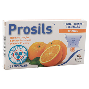 PROSILS ORANGE SUGAR FREE 16