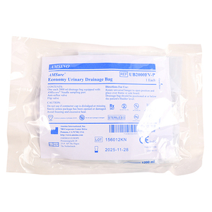 URINE DRAINAGE BAG UB2000FV-P 2LT 1