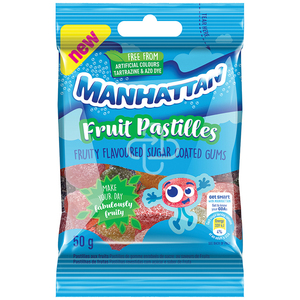 MANHATTAN FRUIT PASTILLES 50G