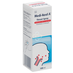 MEDI-KEEL A THROAT SPRAY 100ML