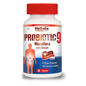 PROBIOTIC-9 STRAIN 30 CAPS WELLVITA