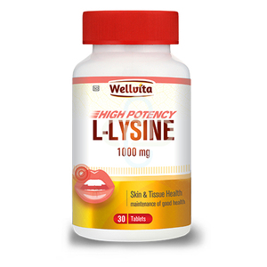 L-LYSINE 1000MG 30 TABS WELLVITA