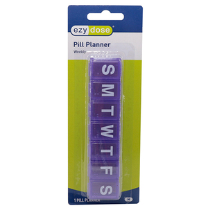 EZYDOSE WEEKLY PILL PLANNER  1