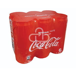 COKE CAN 6X300ML ~