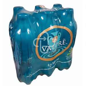 VALPRE SPARKLING WATER 6X500ML ~