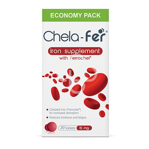 CHELA-FER 15MG 30 TABLETS