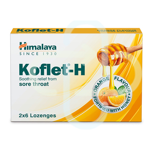 HIMALAYA KOFLET-H LOZENGES ORANGE 2X6 ~