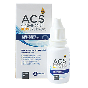 ACS COMFORT PLUS EYE DROPS 10ML