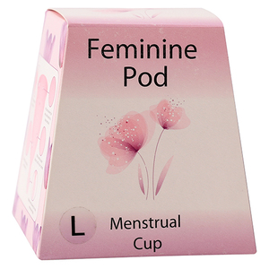 FEMININE POD MENSTRUAL CUP LARGE 1