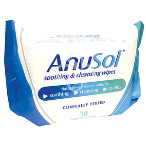 ANUSOL MEDICATED CLEANSING WIPES 30