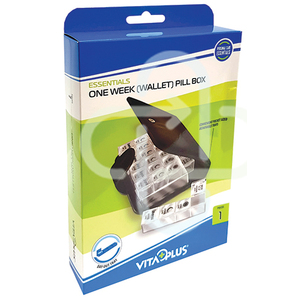 VITAPLUS PILL BOX ONE WEEK WALLET 1