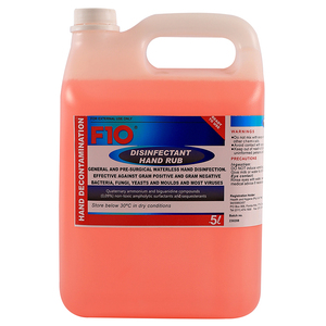 F10 DISINFECTANT HAND RUB 5000ML