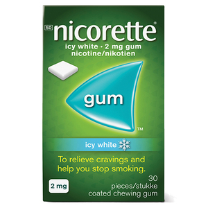 NICORETTE ICY WHITE 2MG 30
