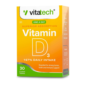 VITATECH VITAMIN D3  30 TABS