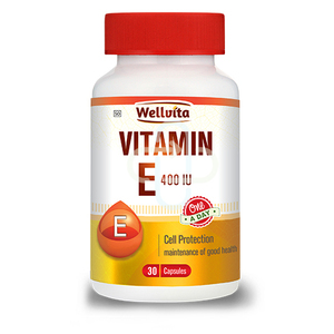 WELLVITA VITAMIN E 400IU 30 SOFTGELS