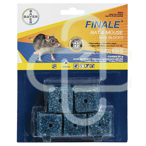 BAYER FINALE RAT & MOUSE WAX BLOCKS 85G